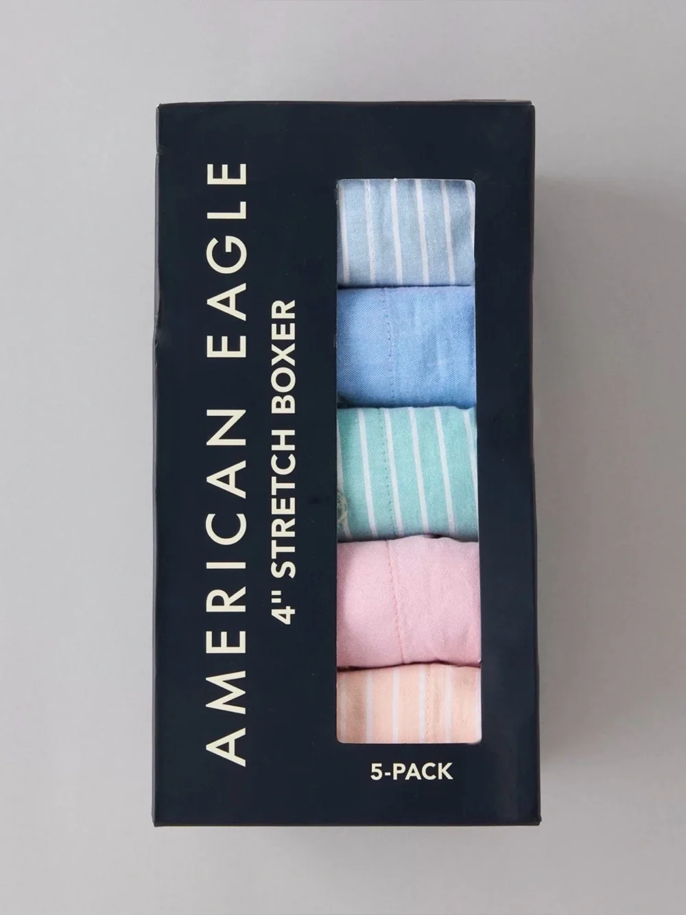 AEO Men's Stretch Boxer Short 5-Pack size S